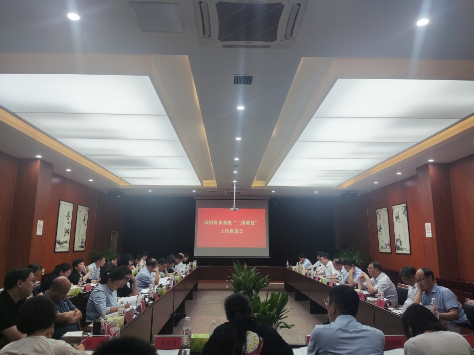 2024年7月17日，市国资委系统在kaiyun开云（中国）开展“三组联建”现场观摩（推进会）_副本